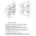 FORME INVISIO Скрытая петля F80.02 ПОЛИРОВАННАЯ ЛАТУНЬ