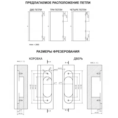 FORME INVISIO Скрытая петля F80.02 ПОЛИРОВАННАЯ ЛАТУНЬ