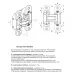 FORME INVISIO Скрытая петля F80.31 БРОНЗА